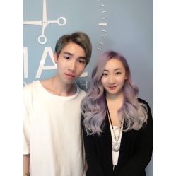 Max 作品-3AM HAIR SALON染发烫发接发