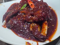 -草家酱蟹炭火烤肉店(珲春南路一店)