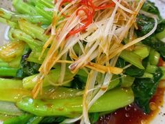 白灼菜心-鑫真味私房菜馆