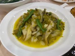 雪菜炒黄鱼脯-顺风海鲜港(金玉兰店)