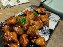 雪花糖醋里脊-绿茶餐厅(崇文门新世界店)