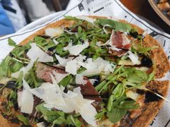 黑松露火腿菌菇芝士薄饼-Blac+Blac(中海环宇荟店)