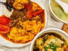 番茄滑蛋牛肉饭-有章牛杂(石厦店)