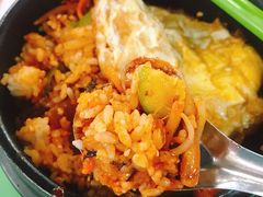 鱿鱼石锅拌饭-中央财经大学-食堂