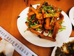 香菜炒咯吱-大顺堂食府(牛街店)