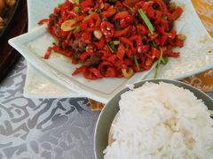 小炒黄牛肉-成都龙之梦大酒店-龙悦中餐厅