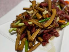 茶树菇烧汁牛柳-天福苑(崇宁路店)