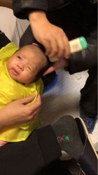 点击看大图 -龙文宝贝上门婴儿理发满月剃胎毛(总店)