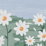小清新油画