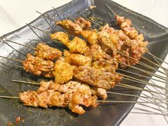 羊排肉串-嗨辣小聚·盘锦河蟹·海鲜烧烤龙虾(盘锦十年好店)