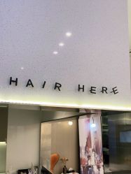 -HAIR HERE造型