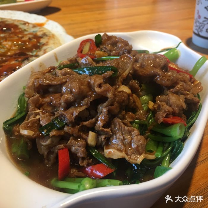 度小月 (富力盈信店)沙茶牛肉炒通菜图片 - 第4003张