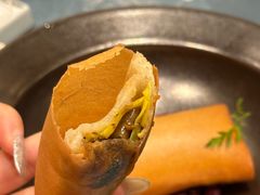 韭黄软兜空气春卷-扬州香格里拉·香宫中餐厅