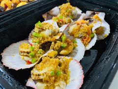 -东来菜馆•手抓海鲜家常菜•海鲜锅贴(鸽子窝店)