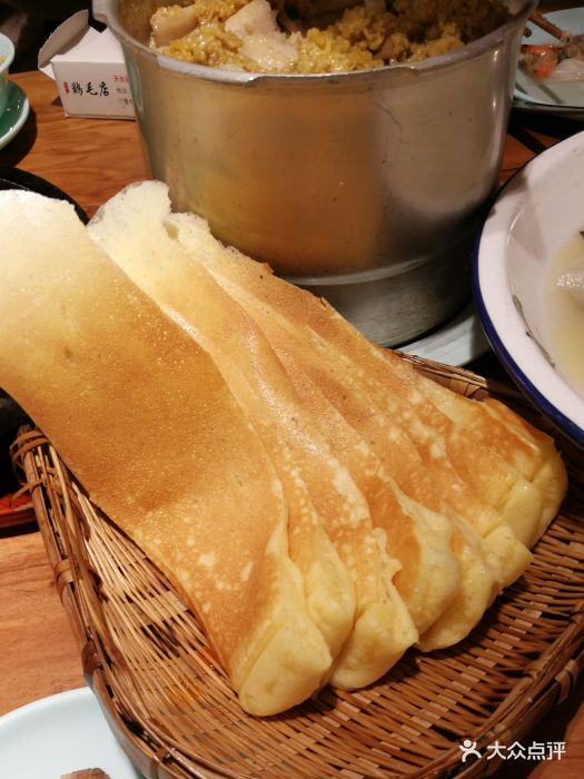 犀浦老山门鸡毛店(天府长城店)锅边馍图片