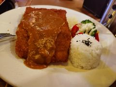 咖喱猪排饭-包装马车·韩国料理·포장마차