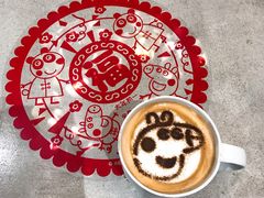 拿铁-咪咕咖啡(北京西单店)