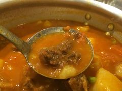 番茄炖牛腩-尚一汤 广东炖汤(金桥国际店)