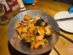 干锅千叶豆腐-老阿爸鲜鱼土菜(昆山花桥店)