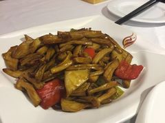 烧汁杂菌元贝-凤凰园烤鸭店·唐山菜·传承花椒肉(老唐丰路店)