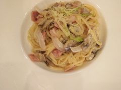 奶油培根意面-SEN CASTLE城堡西餐(创意设计中心店)