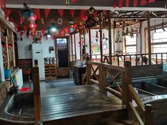 大堂-缘福乡村铁锅炖民宿(八达岭店)