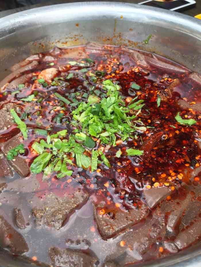 大邑地主血旺(龙泉店)-"打的大邑血旺的名字 但没有大邑的血旺好吃.