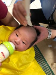 -龙文宝贝上门婴儿理发满月剃胎毛(普陀店)