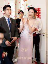 -禾米旗袍妈妈装礼服定制(嘉业国贸店)