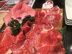 松坂牛肉拼盘-俺的焼肉(銀座9丁目店)