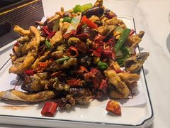 干煸两样-老街坊海鲜家常菜(新城路店)