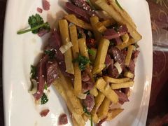土豆条煸牛肉-德居源
