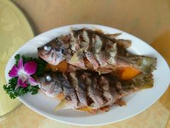 赤壁鱼炝盐水-原龙海鲜大排档(美食地标店)