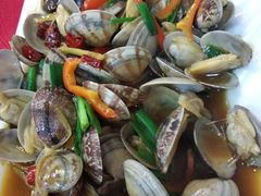炒花蛤-美味海鲜大排档(明发美食地标店)