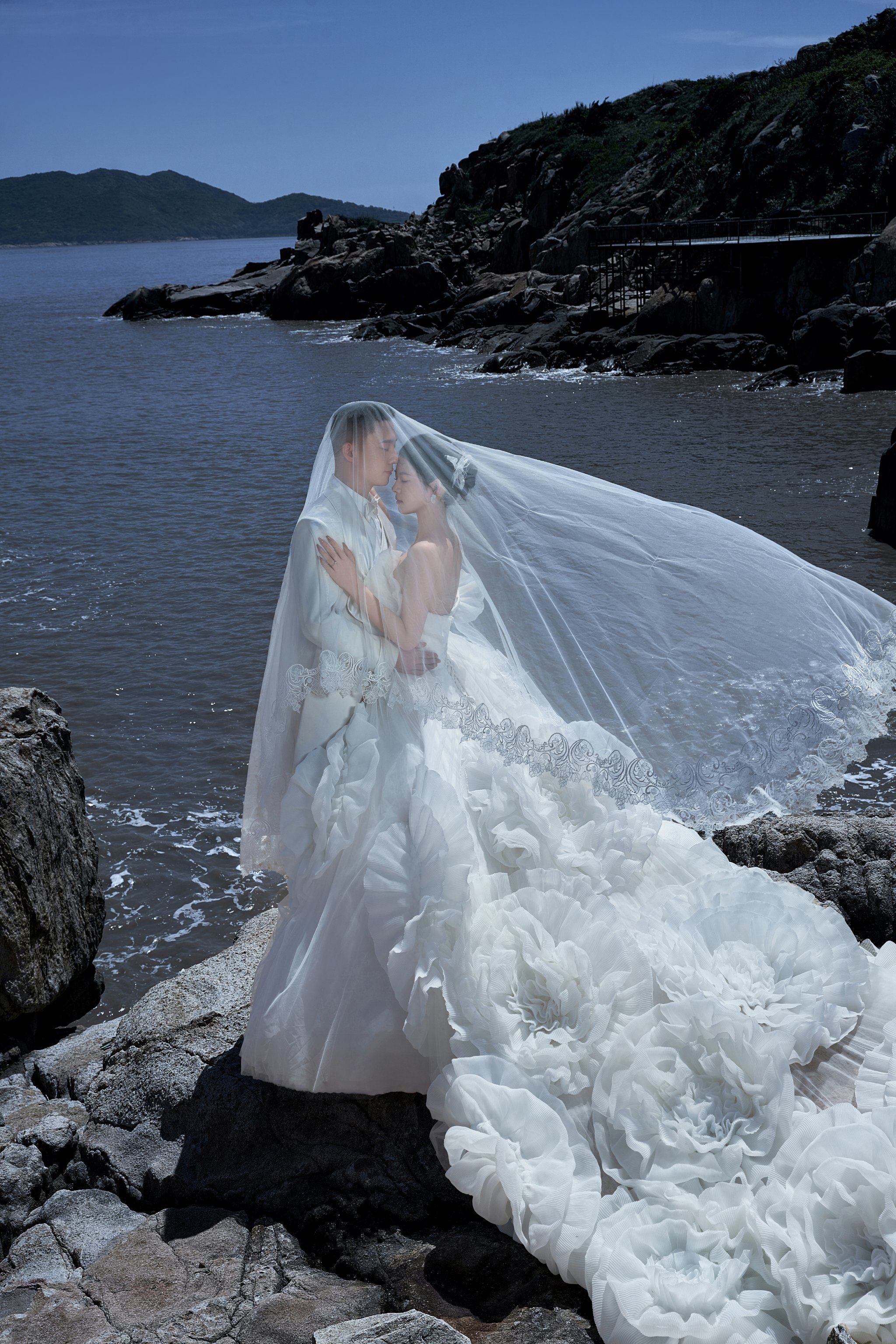 为这组海景婚纱照心动一万次❤️舟山婚纱照