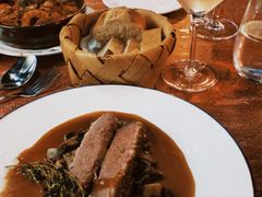 煎鸭胸配金桔沙司-羽深肉铺 Steak & Wine