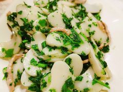 荠菜肉丝炒年糕-翠亭酒家(山西南路店)