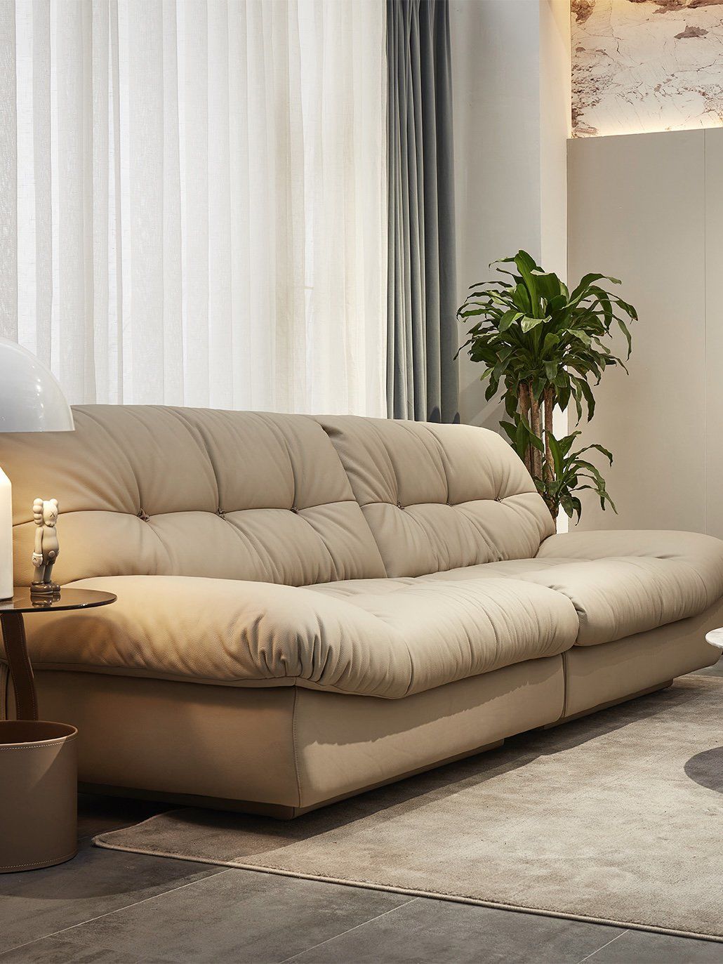 家里人再怎么阻拦 也要买的奶油风云朵沙发!