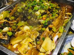 香辣豆豉烤鱼-九佰碗家常菜(华威桥店)