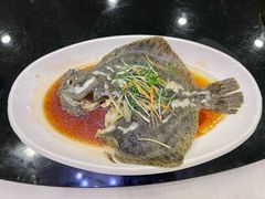 清蒸多宝鱼-庭苑美食中心·陈皮烧鹅·海鲜(台山店)