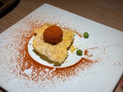 爆浆鹌鹑蛋配金沙灯影鱼片-辛香汇·现炒川菜(淮海路百盛店)