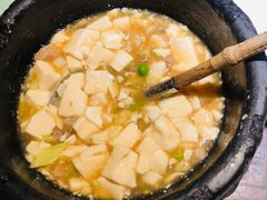 石锅鸡汤豆腐-绿茶餐厅(西单老佛爷店)