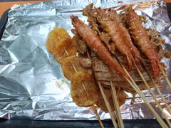 -路边摊小炉子烧烤