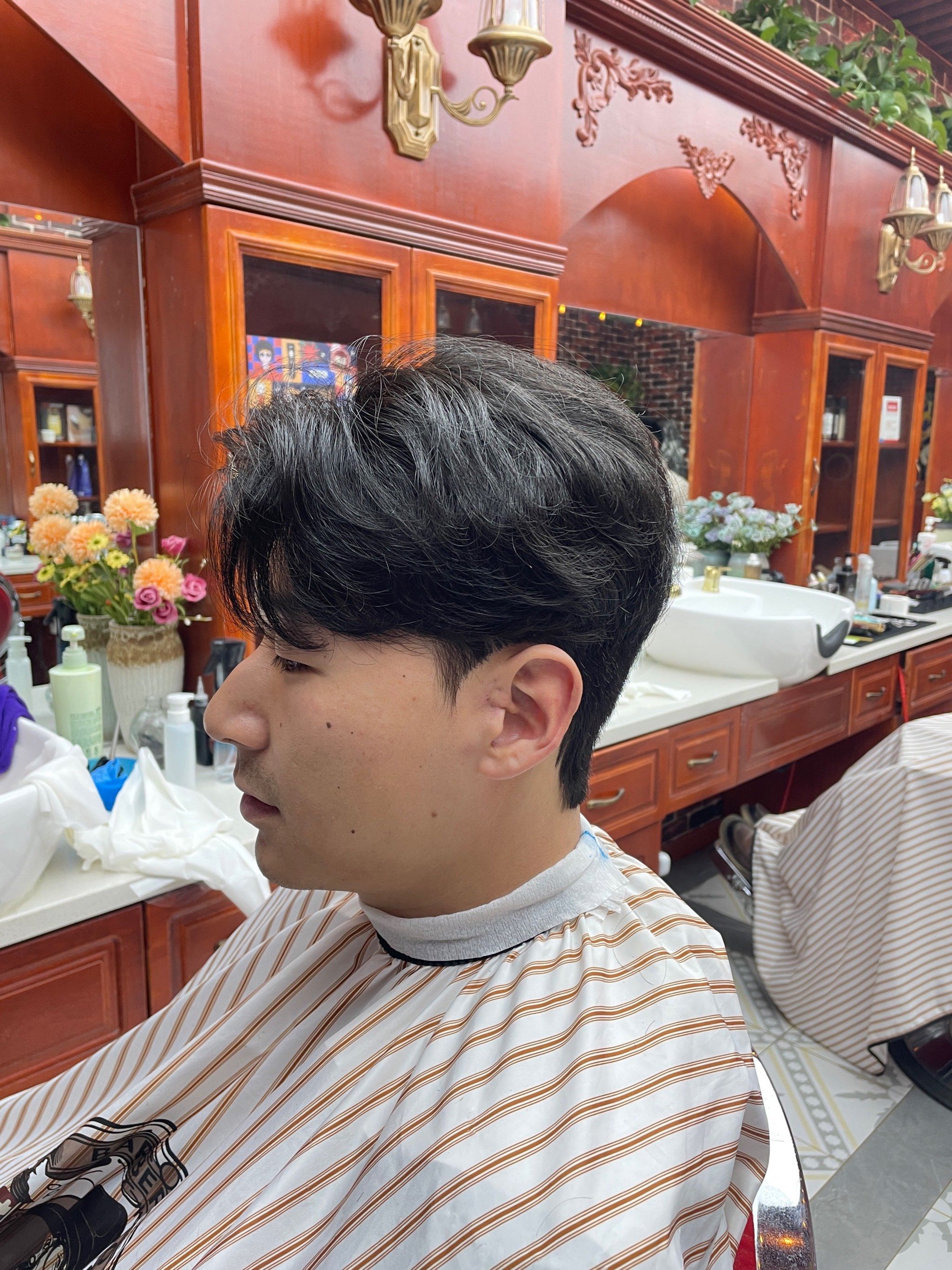 男士中长发发型