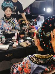 -后宫·古装汉服京剧儿童亲子全家福摄影