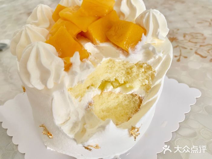 麦窝烘焙(永定区店)芒果小蛋糕图片
