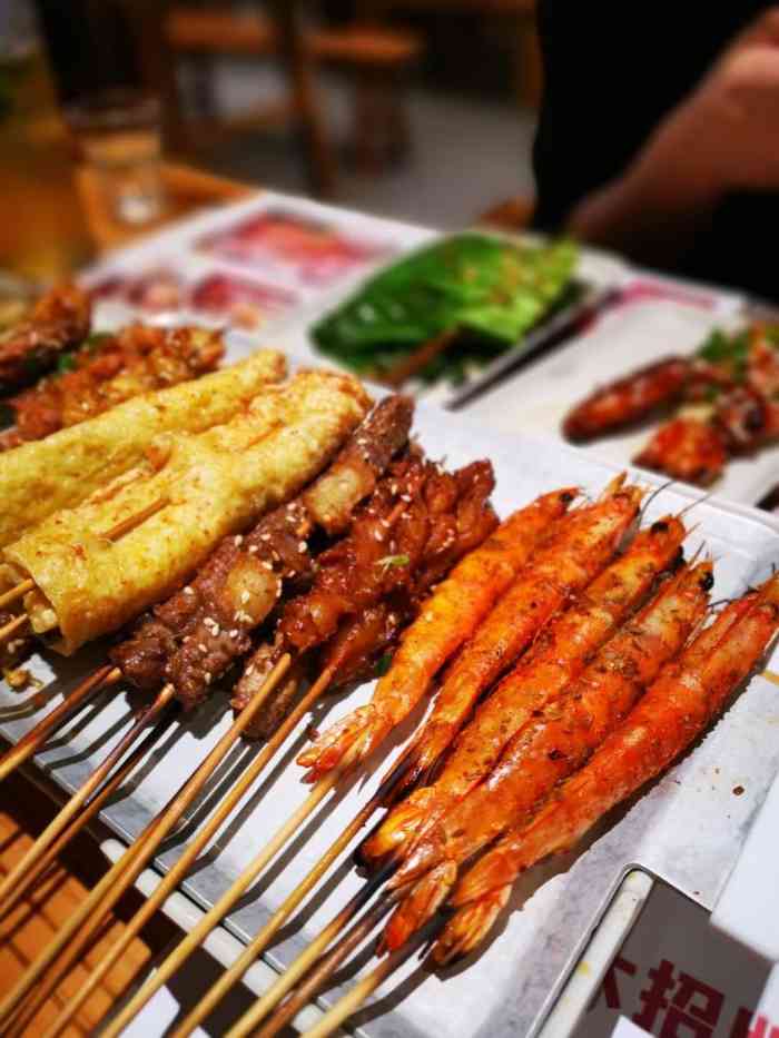 木屋烧烤(华侨城创意园店)-"菜品刚上菜的时候没有来得及拍,吃完了才