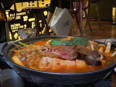 牛肉泡菜锅-山葵家·创意料理(宁波来福士店)