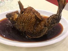 罾蹦鲤鱼-奥华餐厅·老张记(台基厂店)