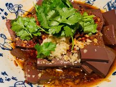 辣子蒜羊血-汉唐宴长安食府